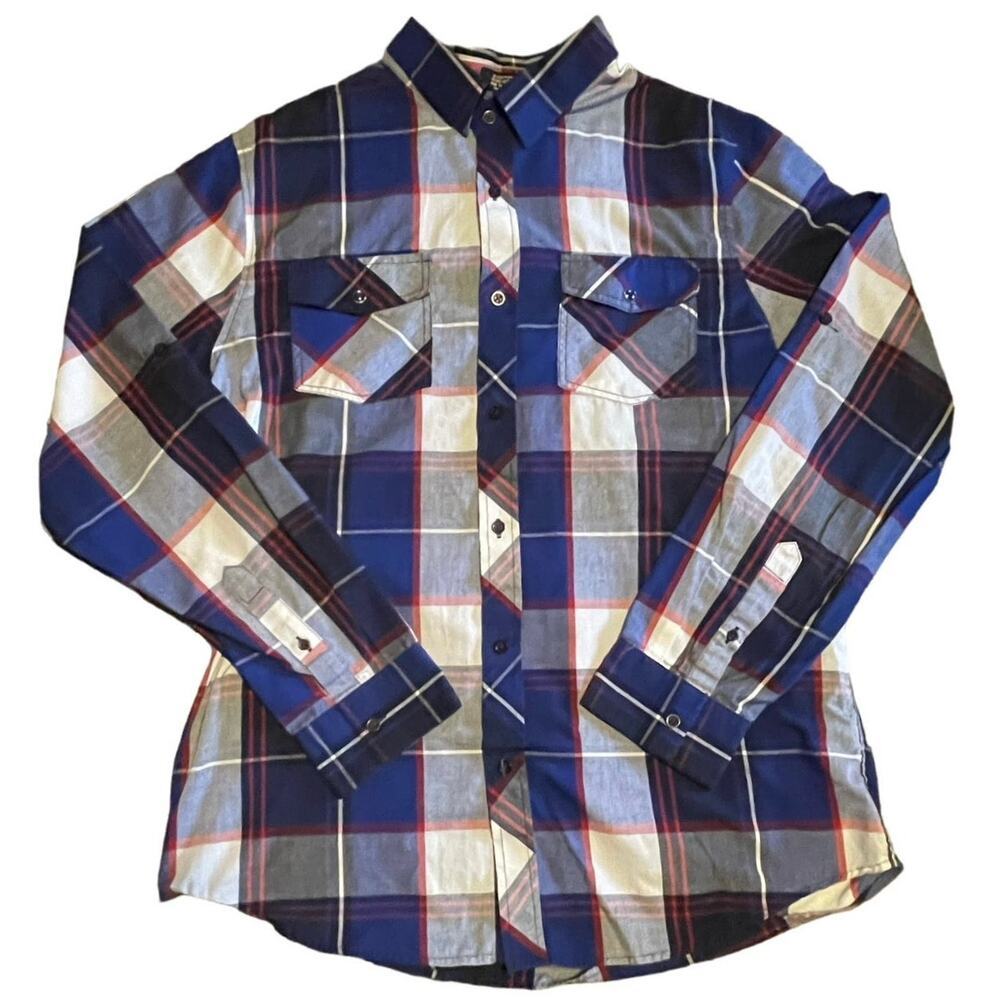 ♥️= 3/$15 Bundle Men’s Button Down Platinum Eighty Eight Long Sleeve Shirt XL